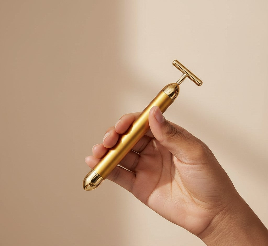 24K Face Massager | Gold Platted Electric For Face Skin Care