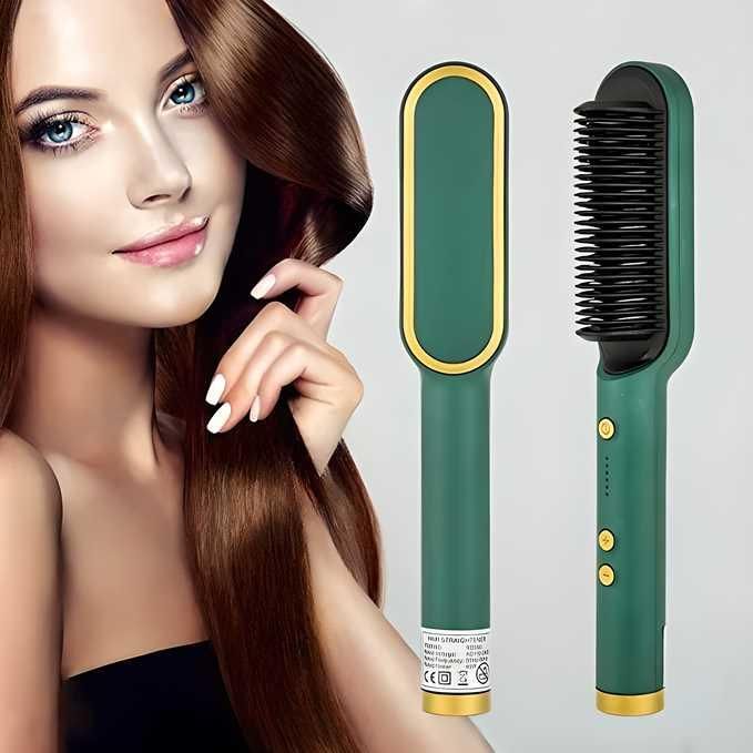 Electric Straightening Comb | Smooth & Shiny Hair