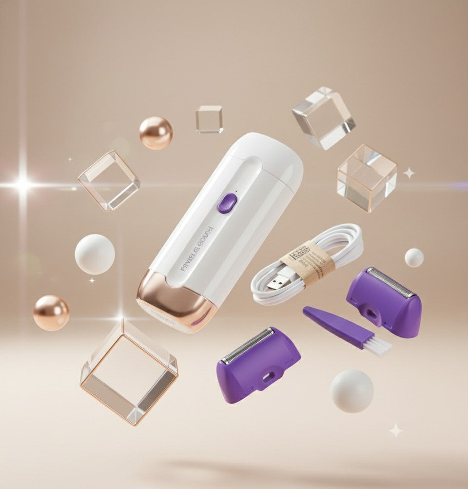 SmoothGlow Painless Facial & Body Hair Trimmer