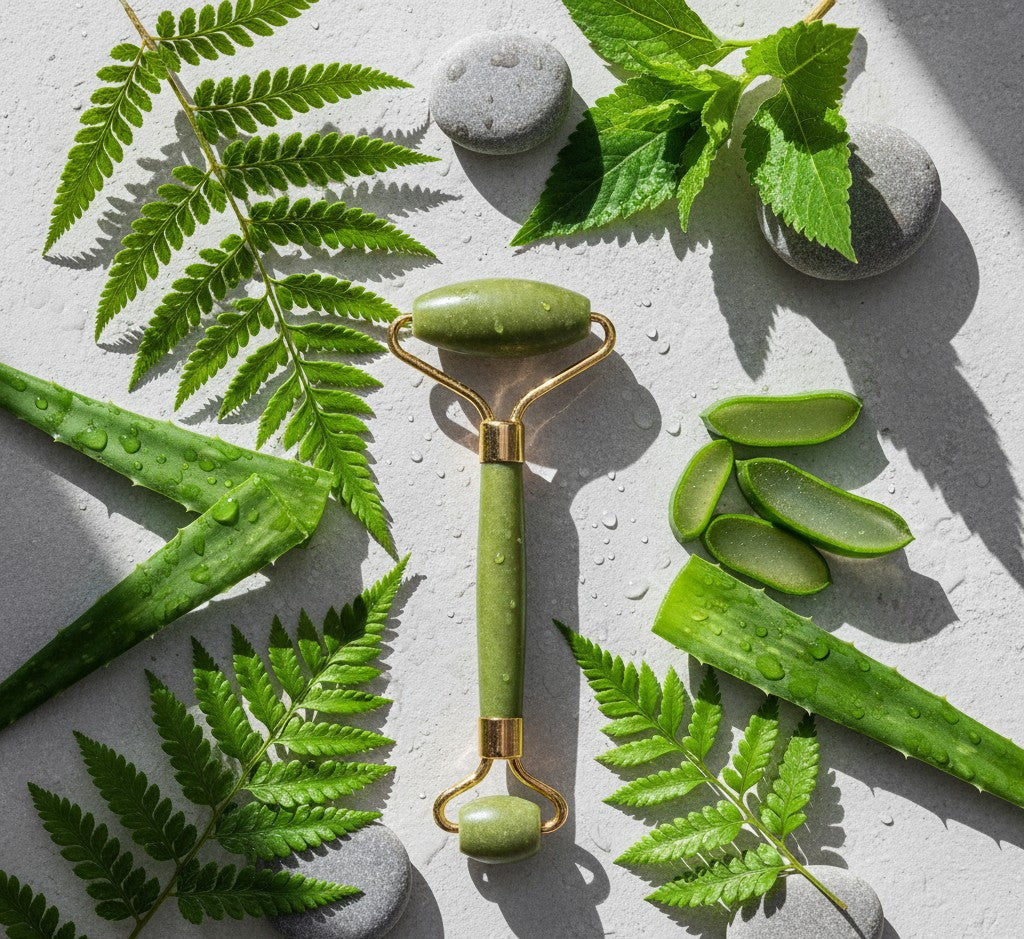 Natural Jade Roller - Face Massager