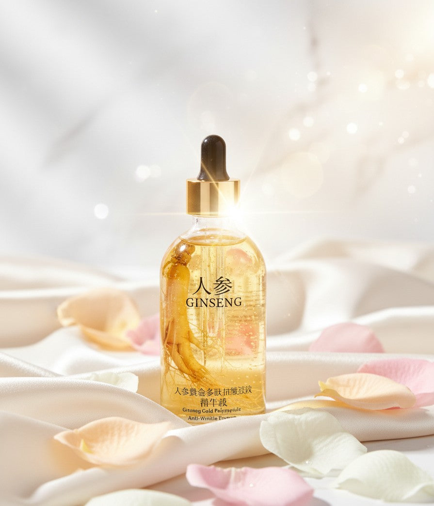 Ginseng Gold Ultimate Anti-Ageing Serum Pack – 3 Bottles, 100ml Each