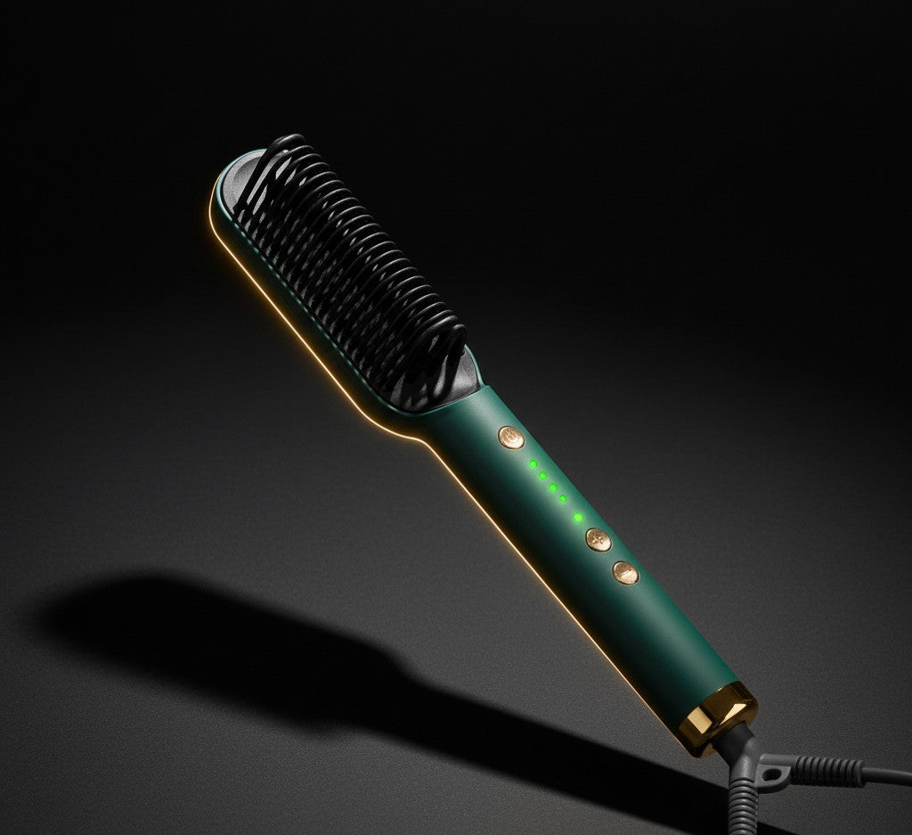 Electric Straightening Comb | Smooth & Shiny Hair